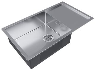 Мойка кухонная Paulmark Gerberg PM217844-BS брашированная нержавеющая сталь